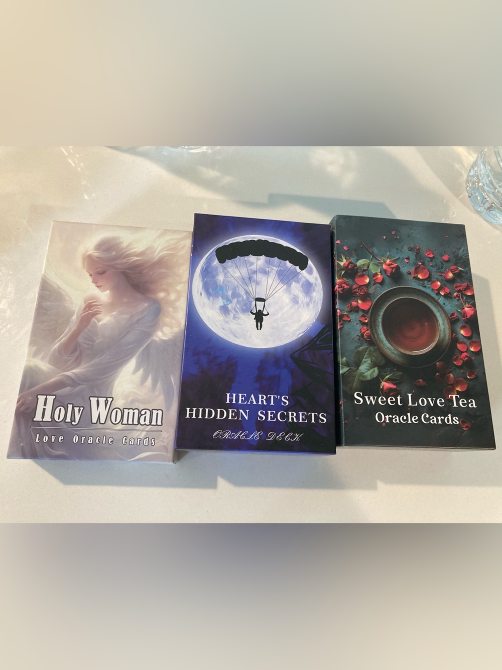 Love/Relationship Oracle Card Bundle of Three